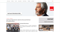 Desktop Screenshot of gerhard-kleinboeck.de